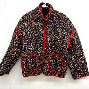 Ladies quilted jacket.